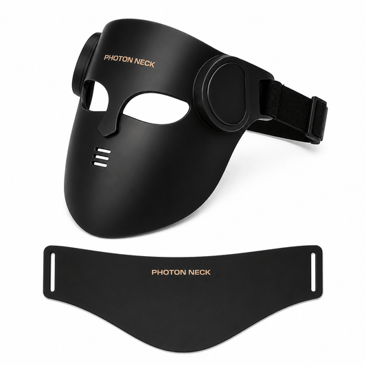 Velino LUMEX Photon Pro red light therapy face and neck mask
660nm infrared LED skin rejuvenation device