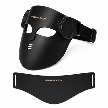 Velino LUMEX Photon Pro red light therapy face and neck mask 
660nm infrared LED skin rejuvenation device