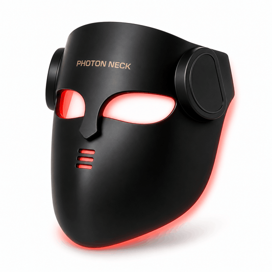 Velino LUMEX Photon Pro professional LED face mask 
with neck therapy red light 660nm 850nm infrared treatment